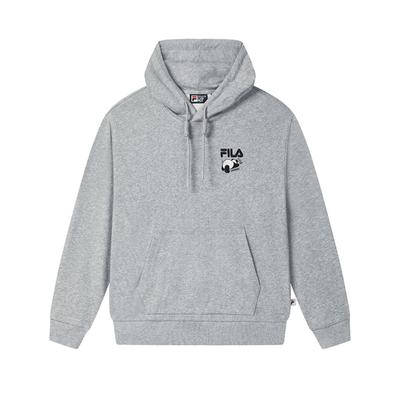 Fila Heritage Fashion Ευέλικτο Αθλητικό Λογότυπο Εκτύπωση Φαρδύ Παχύ Πλεκτό Φούτερ Unisex φούτερ F51U538201F-MG