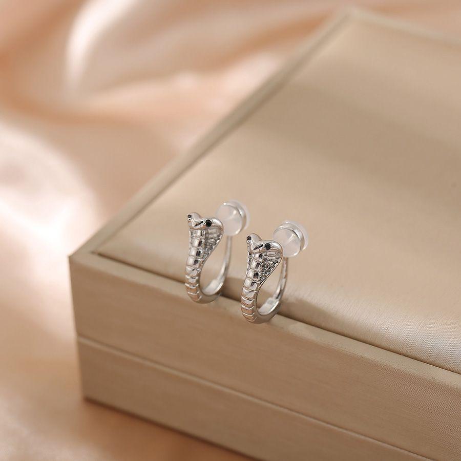 Delicate Ear Loops for Silicone Animal Earrings Without Piercing Ear Clips