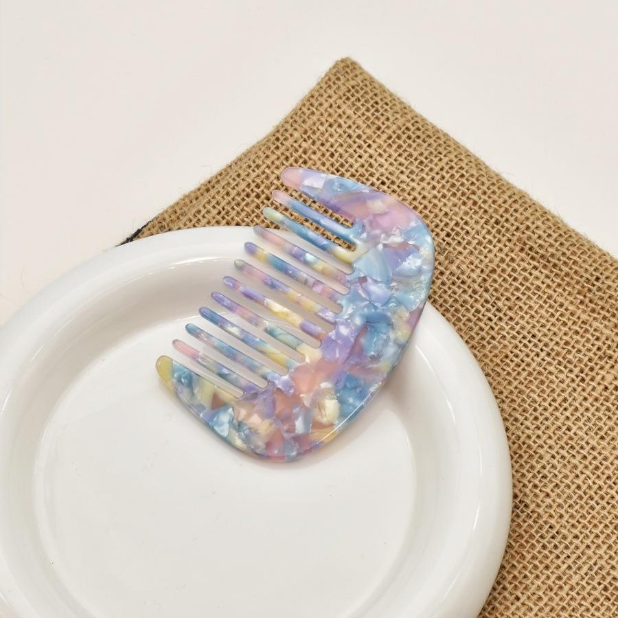 Acetic Acid Hair Comb Multi Color Portable Easy To Carry Small Comb Holiday Traveling Pocket Comb Hairdressing Styling Tools