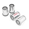 4PCS Black Upgrade The Door Bushing And Repair The Abnormal Noise Of The Door Shaft Sleeve for Honda Talon 2019-2022