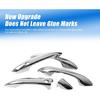 Door Handle Cover Protector for H-yundai Santa Cruz 2022 2023 2024 Accessories, ABS Car Exterior Door Handle Cover Trim 5Pcs (Sliver)