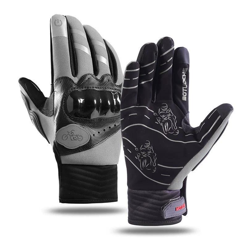 Cycling gloves motorcycle men's full finger cycling bicycle outdoor sports off-road racing non-slip and wear-resistant protection