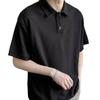 Men's Light Mature Style Short-Sleeve Polo Shirt - 2022 Summer Korean Trendy Lapel T-Shirt