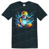 Uzumaki Rasengan Anime Action T Shirt Neon Energy Ninja Graphic Tee Art