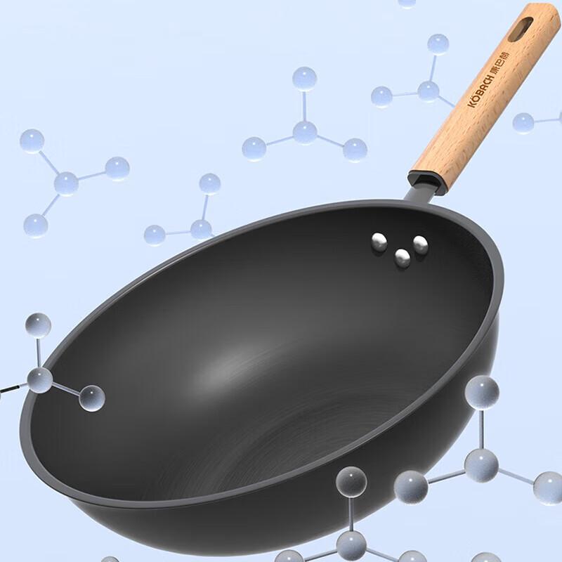 KOBACH KGS-C32A 32cm Refined Iron Wok