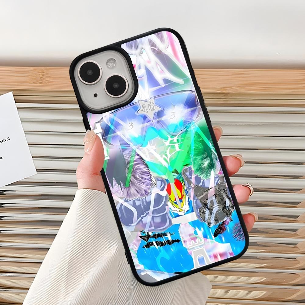 Bladee 333 Drain Gangs Phone Case For Iphone 15 Pro Max 14 12 11 13 Mini 16 8 7 Plus X Xs XR PC+TPU Back Cover