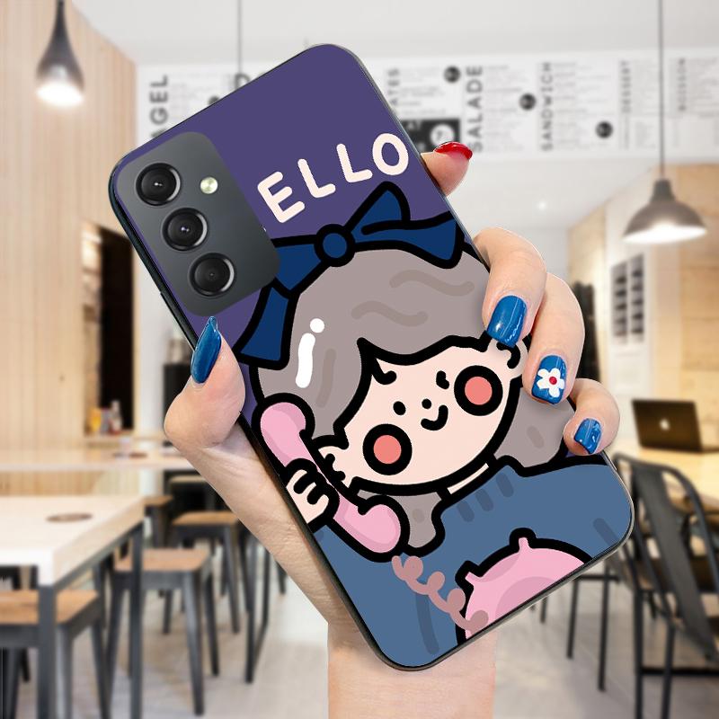 Painted Pattern Phone Case Shockproof Soft Silicone TPU Protective Phone Casing for Samsung Cover