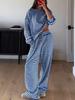 Women's Striped Two-Piece Suit - Autumn/Winter Collection