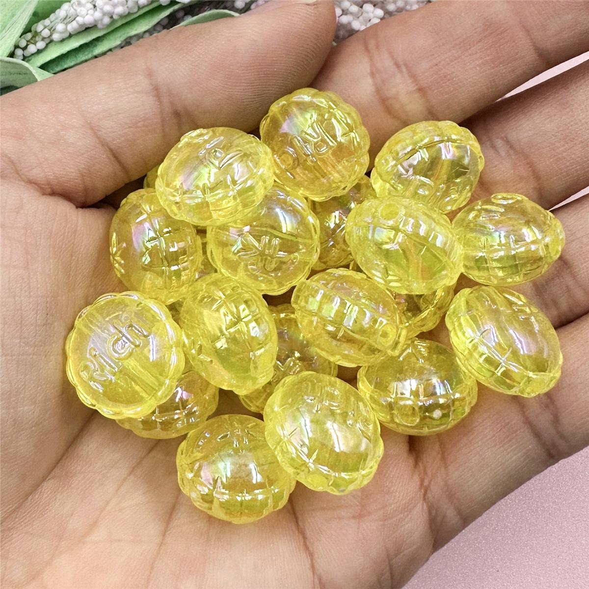 

Товары для вечеринок Акриловые серьги Love аксессуары бусины Letter RICH DIY 15.3 мм для браслета, ожерелья своими руками, круглые украшения, изготовление 20 шт. жёлтый