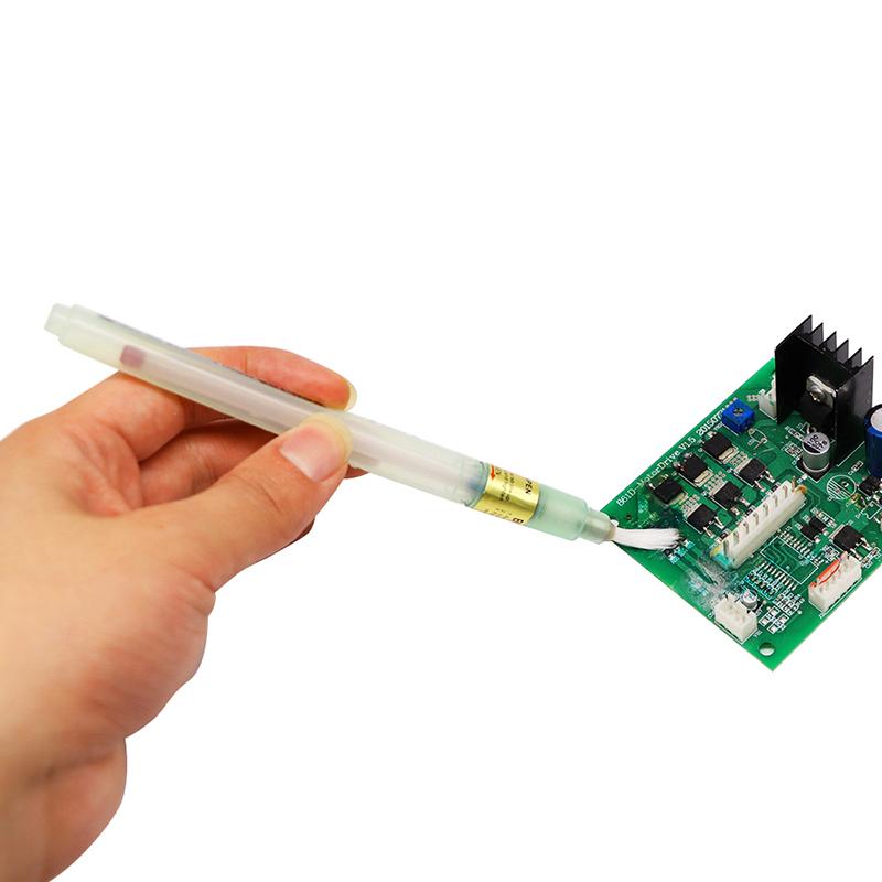1Pcs 102 Flux Pen Löten Kolophonium Lotpaste Werkzeug Applikator Pinsel Kopf Keine Reinigung Für Bga Löten