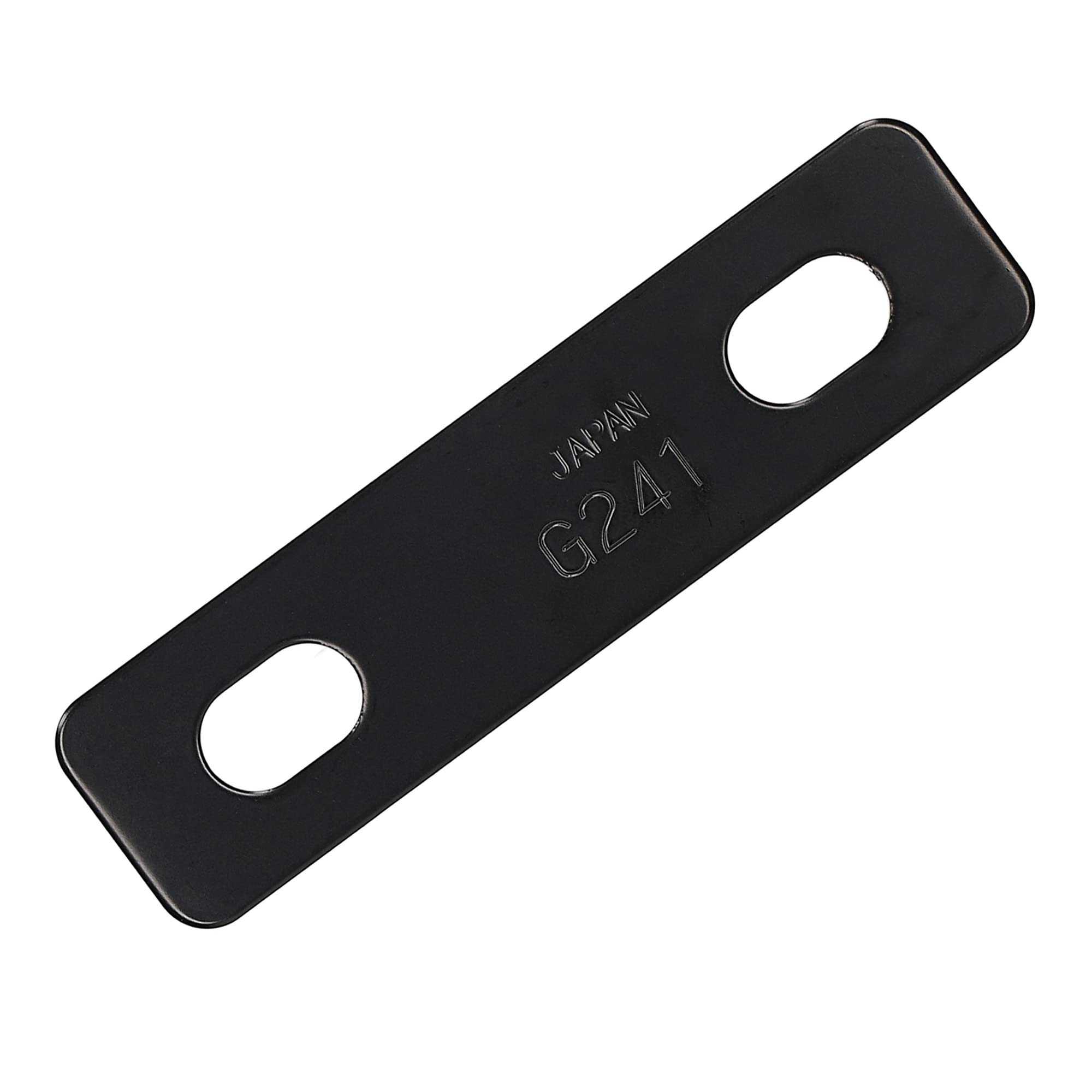 

amon attachment fitting, black, hole dia. 10 mm, 25 × 98 mm G241 25 x 98 mm чёрный