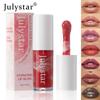 7 Color Mirror Brown Liquid Lipstick Waterproof Lasting Moisturizing Water Light Lip Gloss Non Stick Cup Lip Oil Makeup Cosmetic