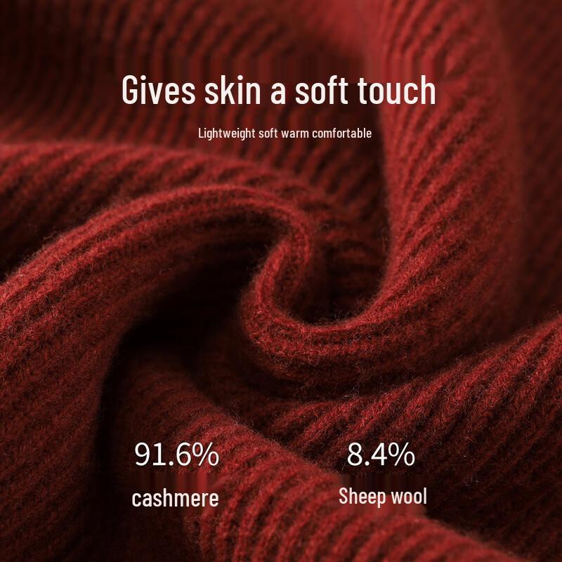 Antonio Men's Cashmere Blend Heavy Mock Neck Sweater