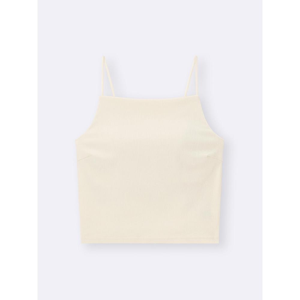 Gu By Uniqlo Bralette Cropped Velour Camisole