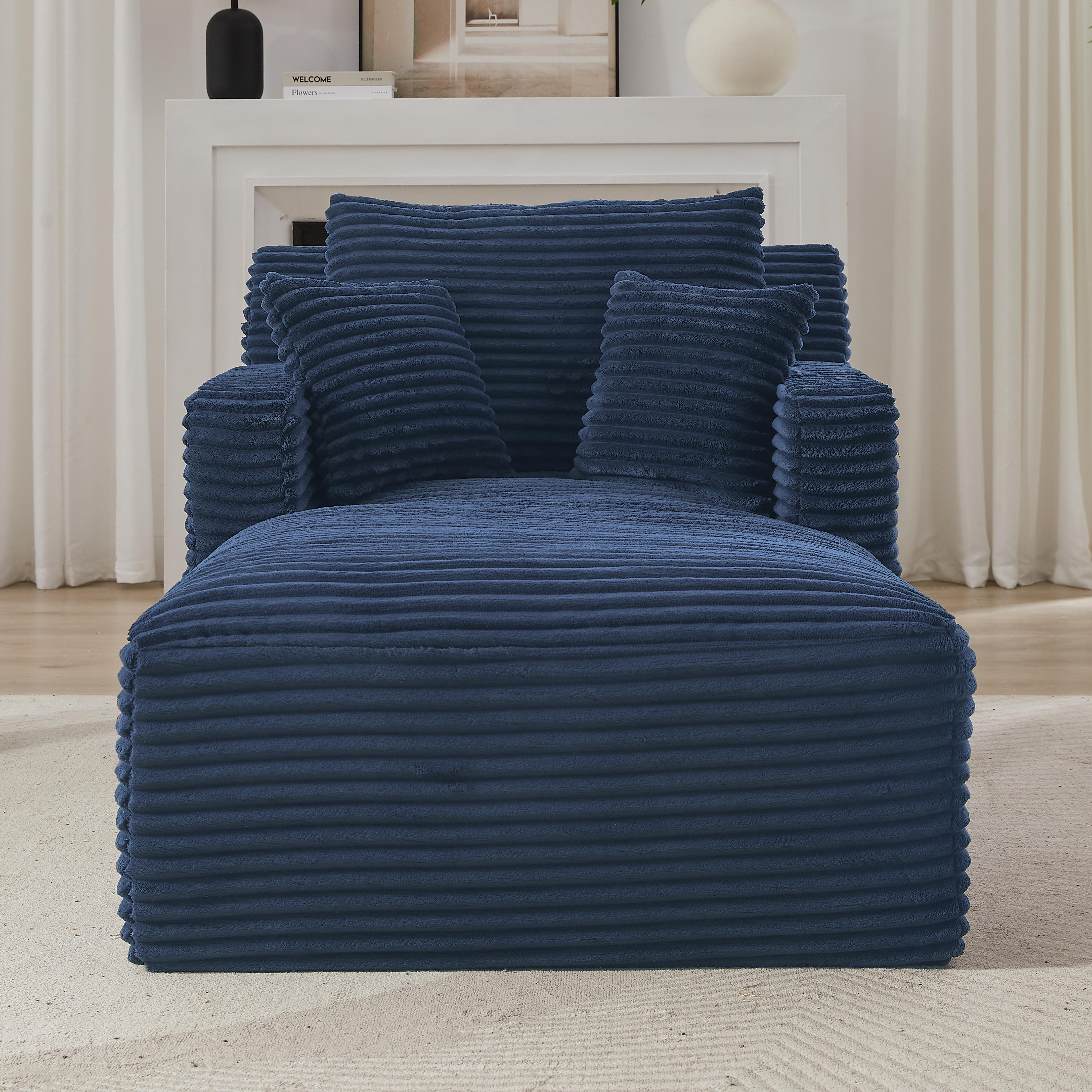 Modern chaise longue sofa made of