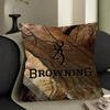 B-Browning Logo Pillow Anime Pillow Sofa Bed Head Pillow Cover Cushion Cover 45x45 Cm Fashion