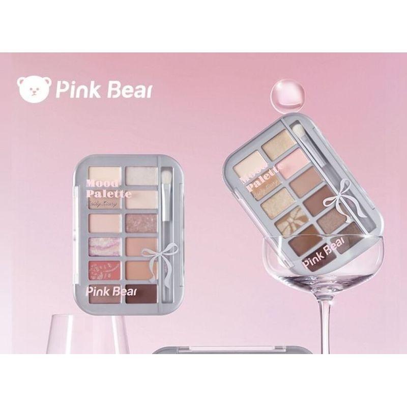Pink Bear - Mood Eyeshaadow Palette - 3 Colors