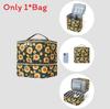 Modern Minimalist Double Layer Large Capacity Makeup Organizer For Travel And Home Use