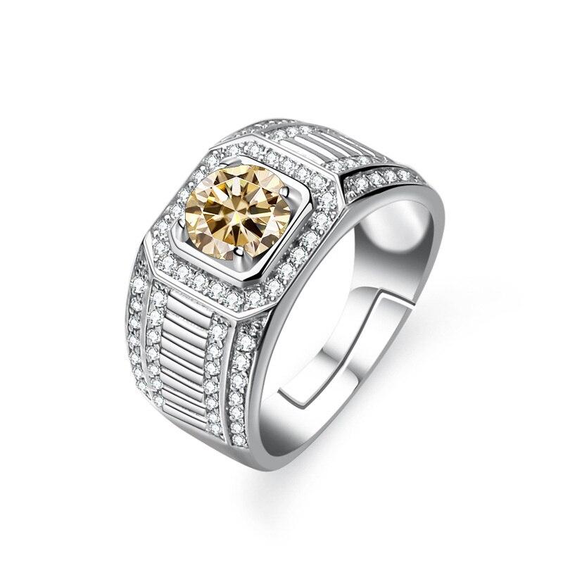 

Bague Ringen 1,0 CT D Цвет Муассанит с бриллиантами Обручальные кольца для женщин 18-каратное белое золото Цвет 100% стерлингового серебра 925 пробы Свадебное кольцо 11 жёлтый