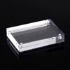 Polished Clear Acrylic Magnetic Photo Frame for Tabletop or Desk Display
