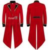 2025Wish Men's Medieval Gothic Swallowtail Coat - European & American Retro Punk Style