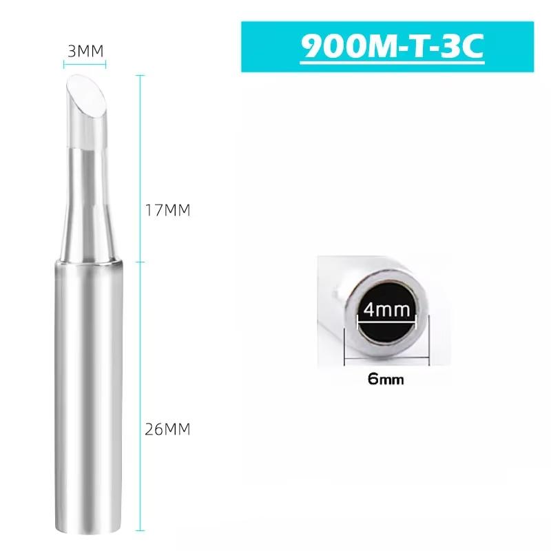 2/5/10PC 900M-T Series Soldering Iron Tips DIY Electric Soldering Iron Replacement Tip Repair Welding Tools Constant Temperature