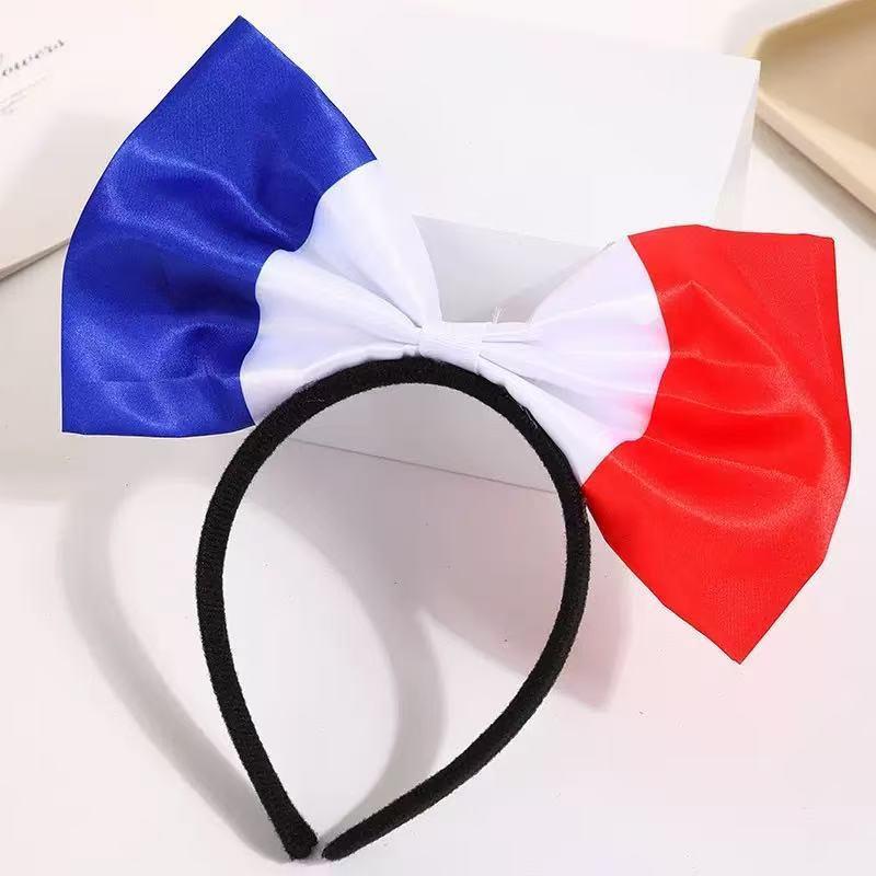 Stoff Nationalflagge Stirnband für Kinder Amerikanischer Unabhängigkeitstag Haarschmuck für Nationalfeiertag