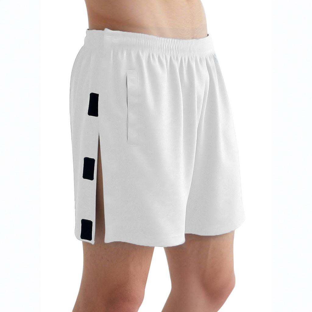 Herrenshorts Doppelseitig Offener Saum Locker Geschnitten Lässig Mit Taschen