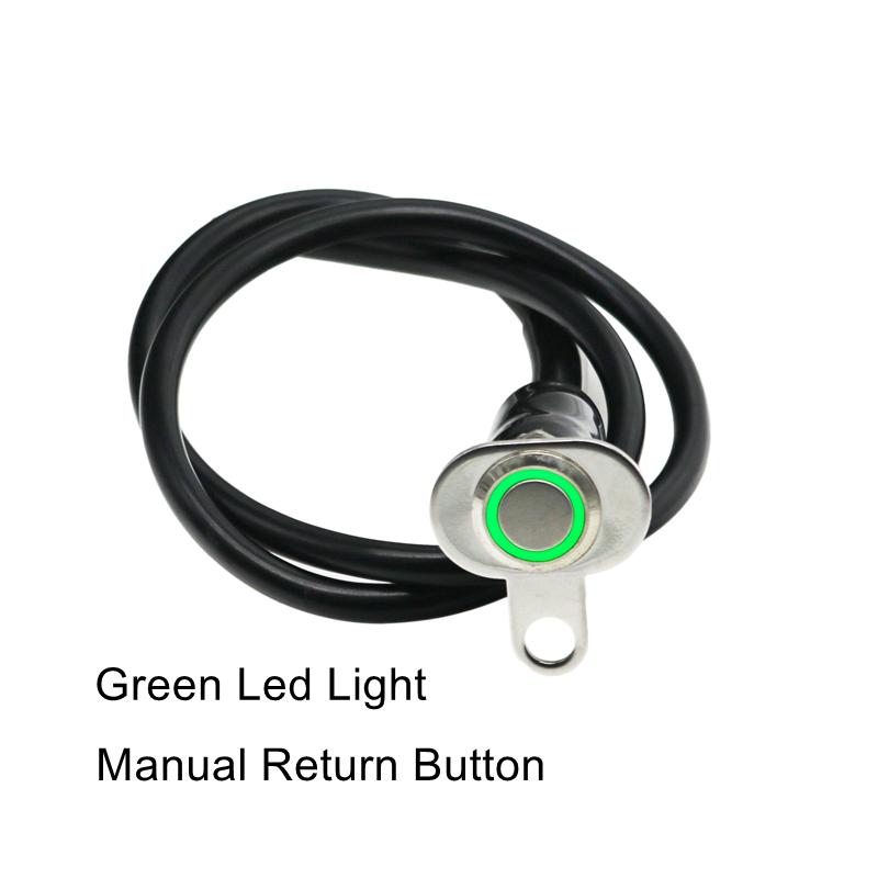 LMoDri 3 Color Lights Motorcycle Switch ON-OFF Handlebar Adjustable Mount Waterproof Switches Button 12V Headlight