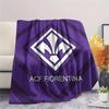 Coperta in Flanella ACF Fiorentina, Alta qualità, Confortevole per Tutte le Stagioni, Arredamento per la Casa, Calore e Comfort
