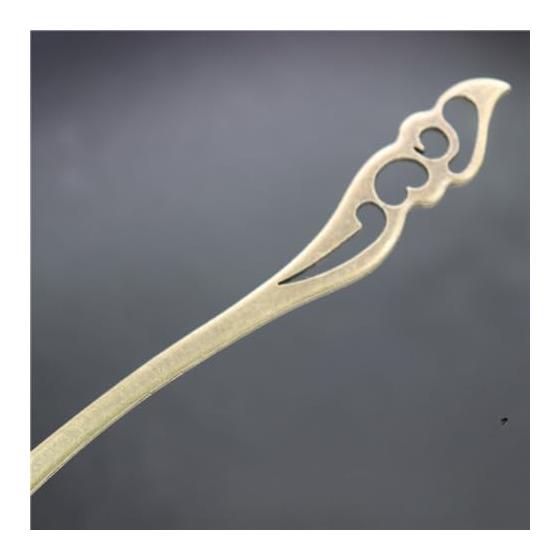 Kanzashi Hair Stick for Japanese Traditional Wear, Kimono, Yukata - Simple Alloy Hair Accessory (Gold) - Perfect for Gifts