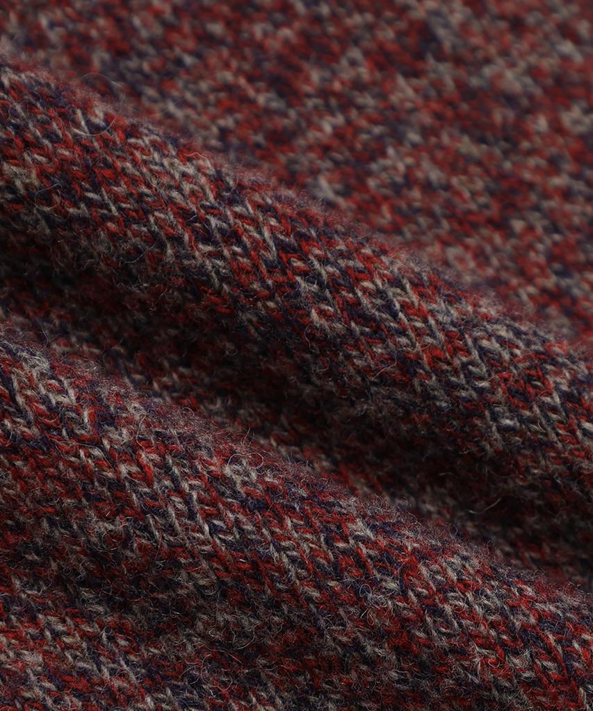 BROOKS BROTHERS Tweed Pattern Tennis Sweater (Multi) (Bbwnmm38807Ew)