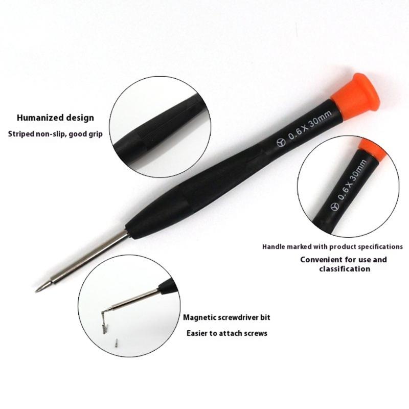 Heavy Duty Magnetic Screwdriver Set 8 Interchangeable Heads Suitable For Professional And Home Use Tight Space Repairs