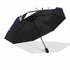 1pc Soccer Goal Automatic Folding Umbrella - Windproof Compact Travel Umbrella with Auto Open/Close, 8-Rib Heavy-Duty Shaft for Women/Men A034