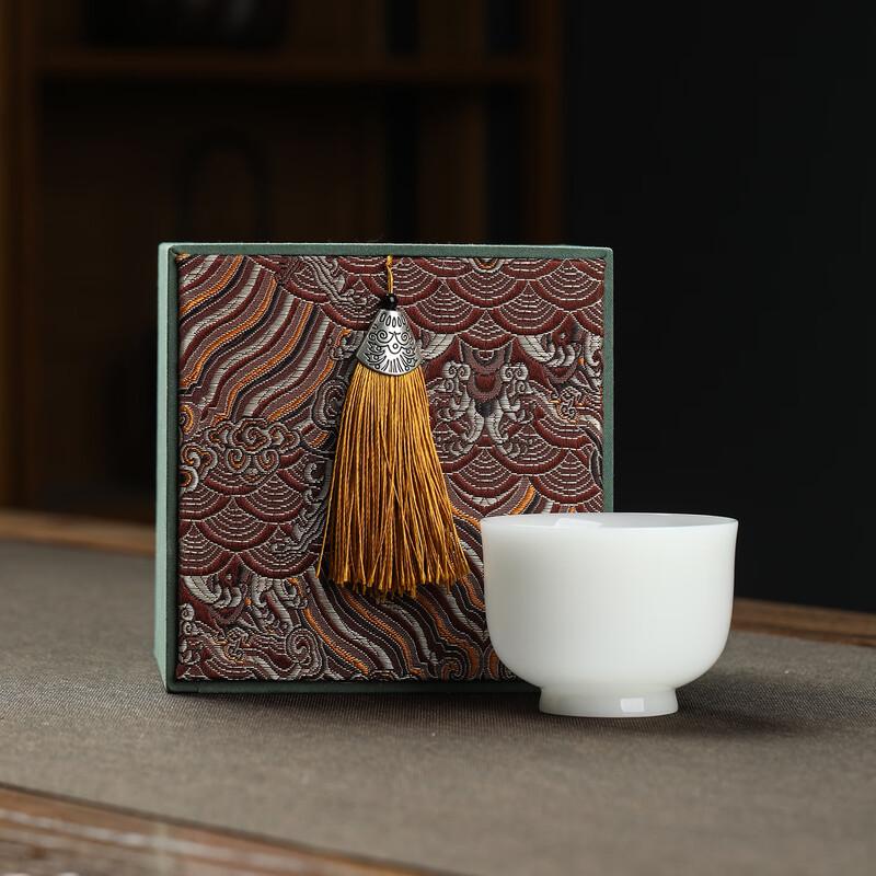 MULTIPOTENT Ice Jade Porcelain Kung Fu Tea Cup Gift Set