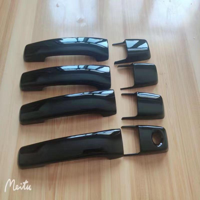 Carbon Fiber Pattern Door Handle & Cup for 1999-2006 Mitsubishi Pajero V60 V70 V73 V75