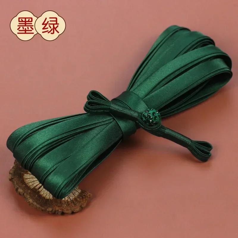 5 Paia Bottoni Nodo Cinese in Tessuto Fatti a Mano Chiusura per Cheongsam Abito Tang Bottoni a Strisce Retrò per Collo Decorativi