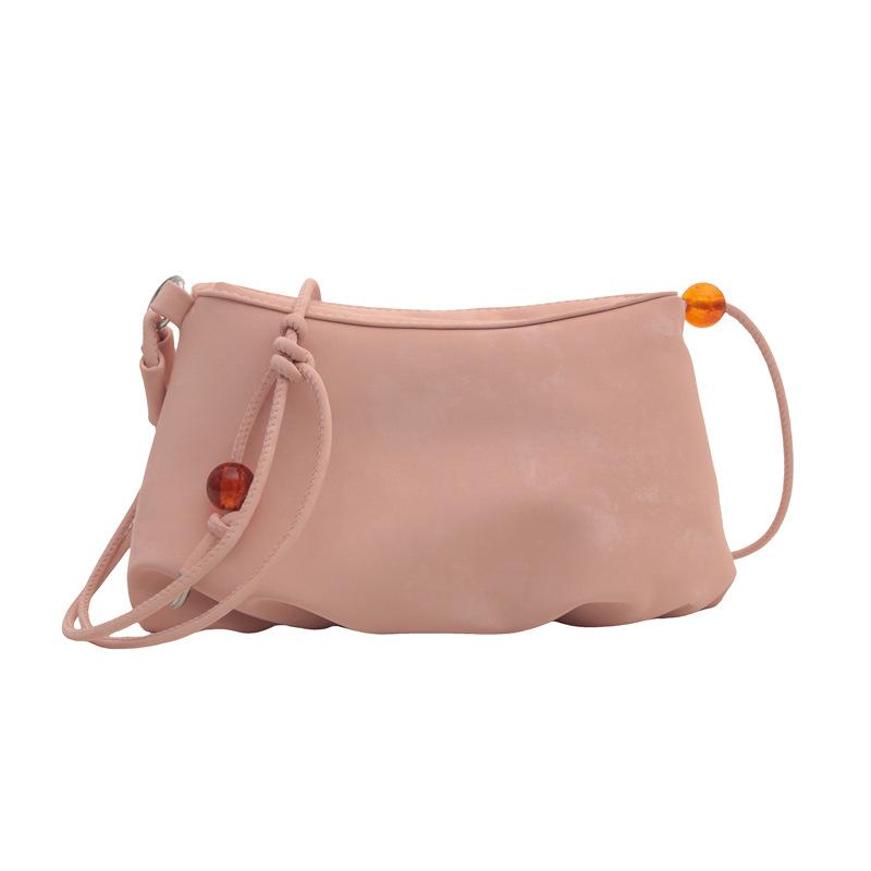Women'S Bag Fashion Small Square Bag Texture Pu Shoulder Bag New Chinese Style Underarm Bag