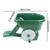 Hand Operated Lawn Spreaders Tool With Adjustable Flows Control For Uniform Distribution Of Compost Lime