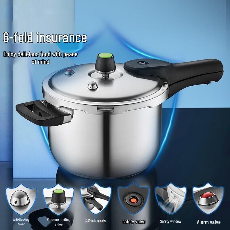 ASD 26cm 304 Stainless Steel Pressure Cooker