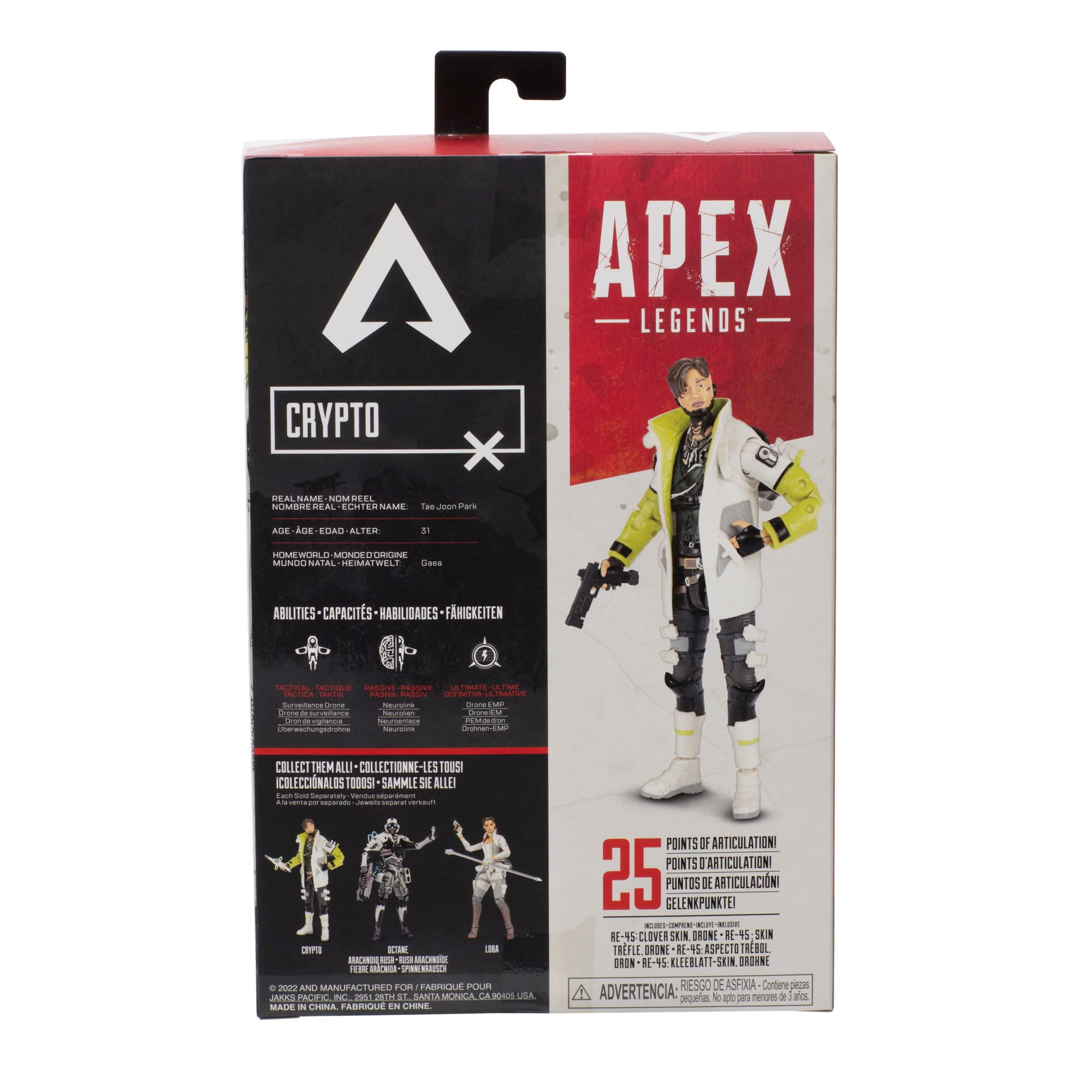 Kaufe Lizenzierte Apex Legends Figur Crypto [Offizielles Produkt] 6-Zoll  zum Preis ab 87 | Joom