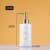 Luxury Glass Pump Bottle for Hand Soap, Shower Gel & Shampoo