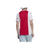 Adidas Tricou de fotbal Ajax 22/23 Home Fan Edition cu decolteu în V cu mânecă scurtă pentru bărbați Topuri Roșu Alb H58243