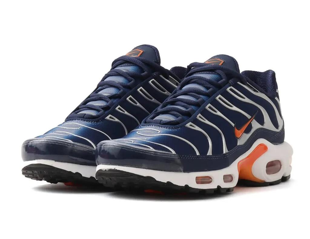 IQ0286-410 Nike Air Max Plus Navy Orange (Men's)