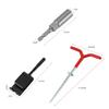 Winter Ice Fishing Shelter Fastening System Includes 6 Metal Screws And Joining Tool For Simple Arrange