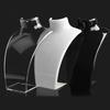 1PC Simple Jewelry Display Stand for Necklace Pendant - Portrait Neck Jewelry Rack, Earring Storage Rack Jewelry Boxes