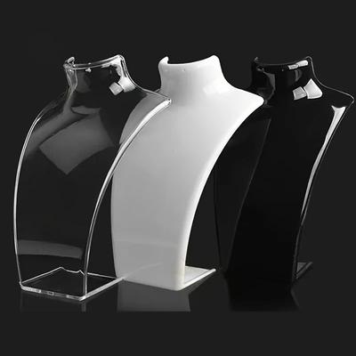1PC Simple Jewelry Display Stand for Necklace Pendant - Portrait Neck Jewelry Rack, Earring Storage Rack Jewelry Boxes