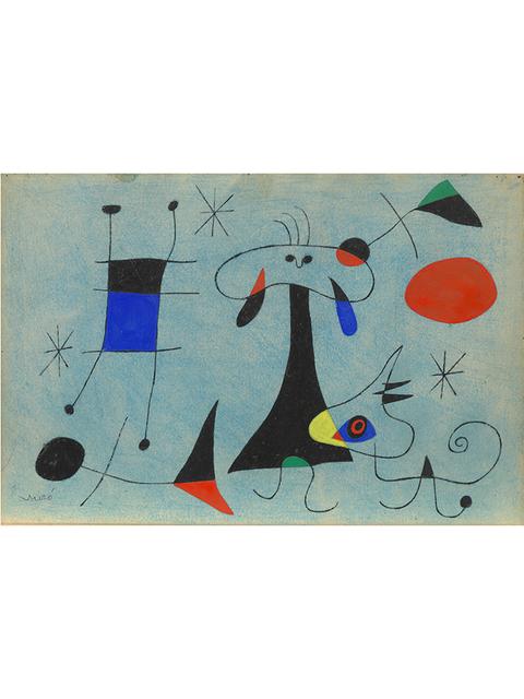 Famous Joan Miro Surrealism Artwork Posters Abstract Canvas Painting Retro Wall Art For Modern Living Room Home Decoration No Frame