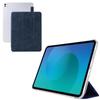 Elecom Custodia Cover per iPad Pro con Due Angoli Regolabili Trasparente Sleep Blu Navy 13 pollici (M4) Impostazioni, Aletta, Modalità, (TB-A25PLWVNV)