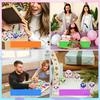 3Pcs Cartoon Octopus Funny Decompression Toy Octopus Foam Particle Toys Squeeze Ventilation Bubble Octopus Ball Carnival Gifts